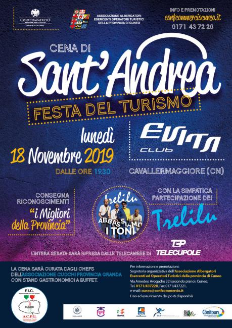 Confcommercio Provincia di Cuneo | cena Sant'Andrea
