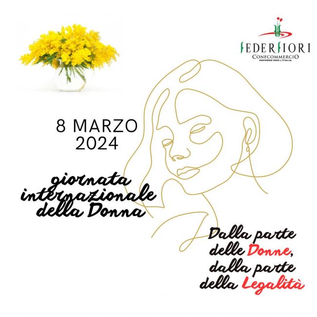8 Marzo, dalla parte delle Donne e della Legalità