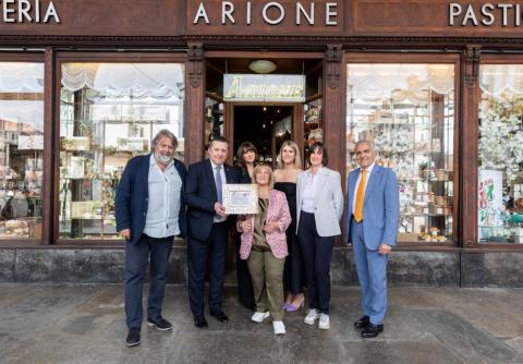 I 100 anni del Caffè Pasticceria Arione