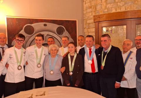 Celebrata la Cena degli Auguri natalizi dell’Associazione Cuochi Provincia Granda